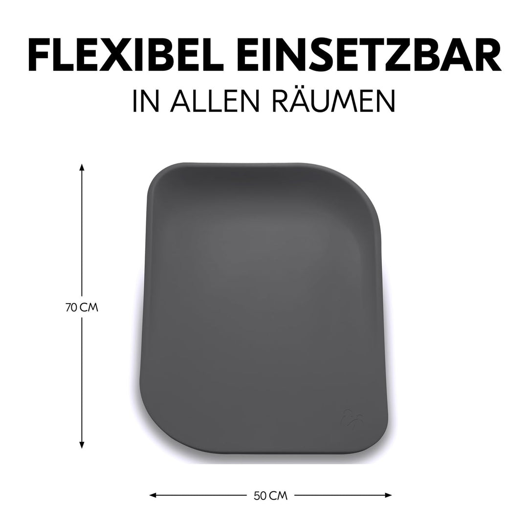 hauck Baby Wickelauflage Change N Clean, Keil Wickeltischunterlage 50 x70 cm, Wickelmatte Schadstoff