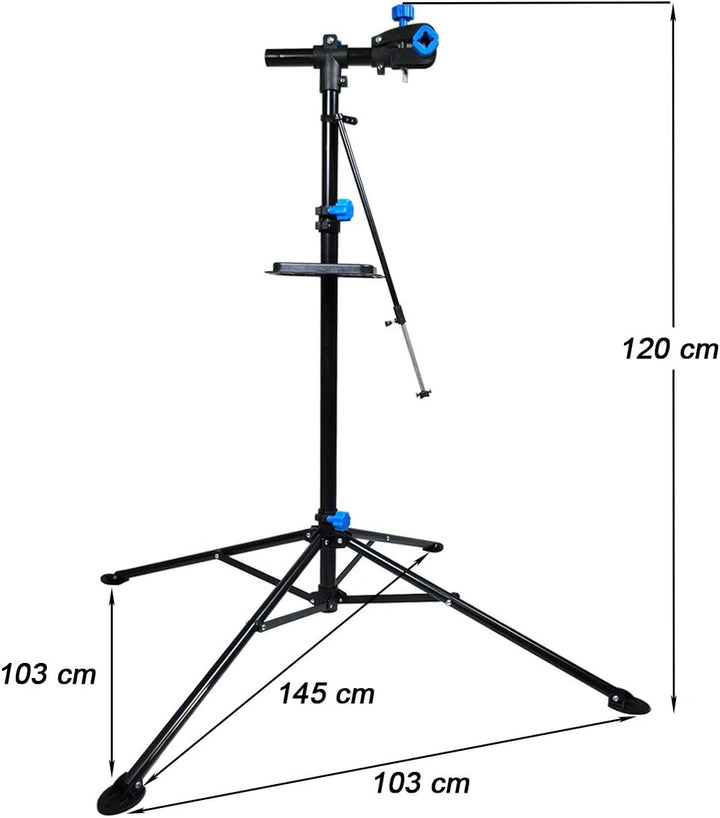 HELO E-Bike Montageständer Reparaturständer Ständer höhenverstellbar klappbar 60 kg