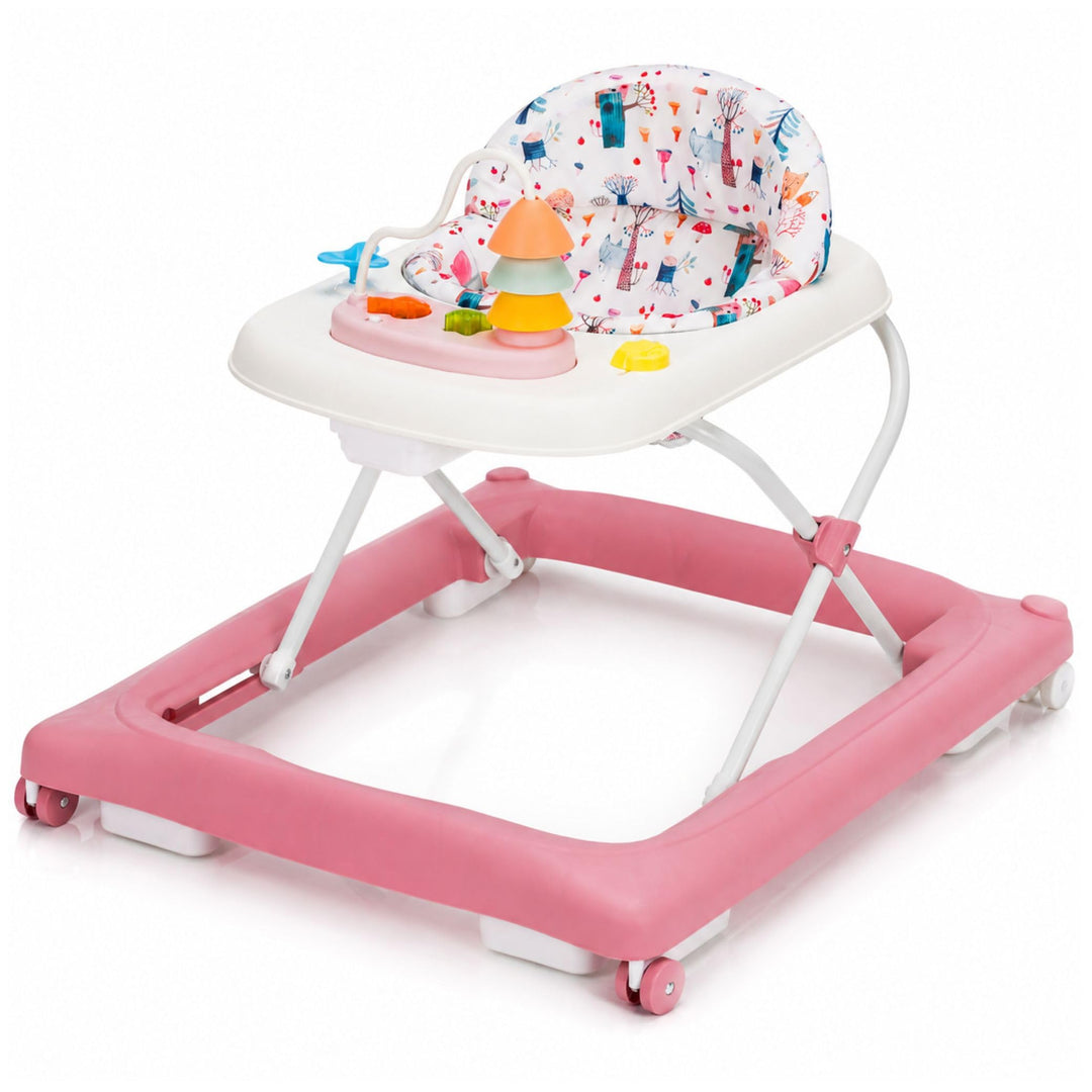 Fillikid Lauflerngerät höhenverstellbar 3-fach mit Sicherheitsstopper | 4 Rollen, ergonomischer Sitz
