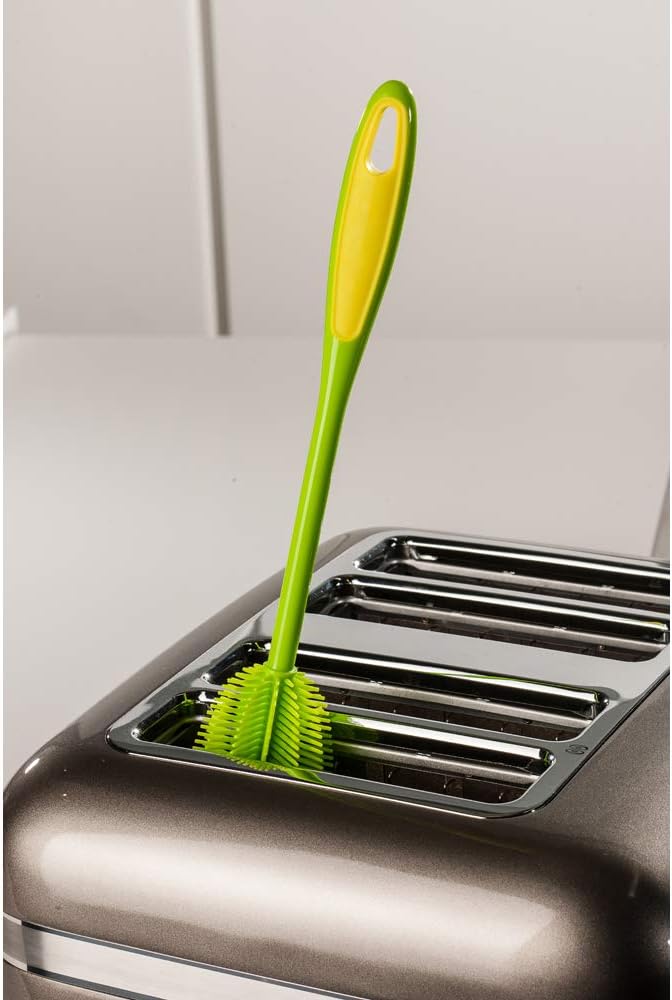 Kochblume Flaschenbürste 36cm | Premium-Silikon & BPA frei| Hitzbeständig | Spülmaschinenfest | Für