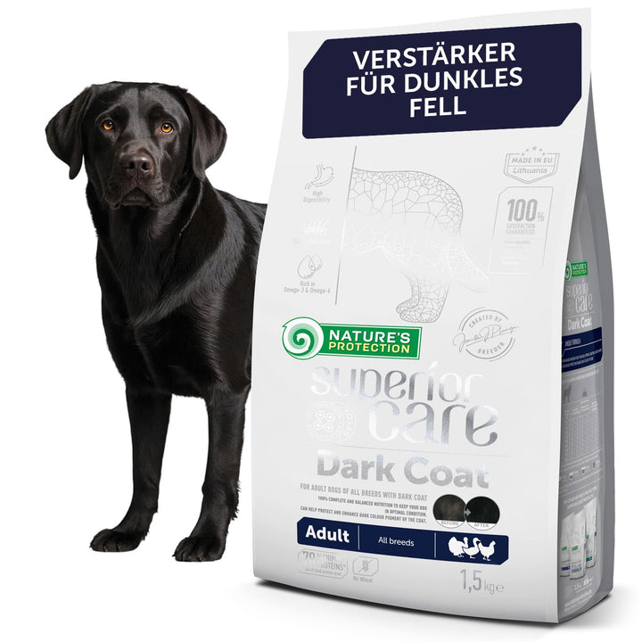 Nature's Protection Superior Care Hundefutter Trocken Getreidefrei mit Geflügel - Hypoallergenes Hun