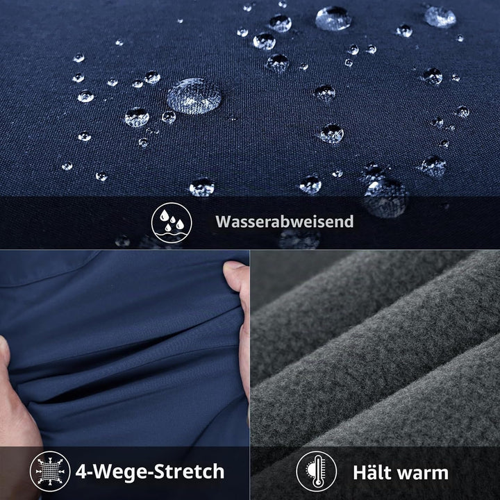 33,000ft Weste Damen Outdoor Leichte Softshell-Weste Ärmellose Jacke Winddichte Fleece Damenweste fü