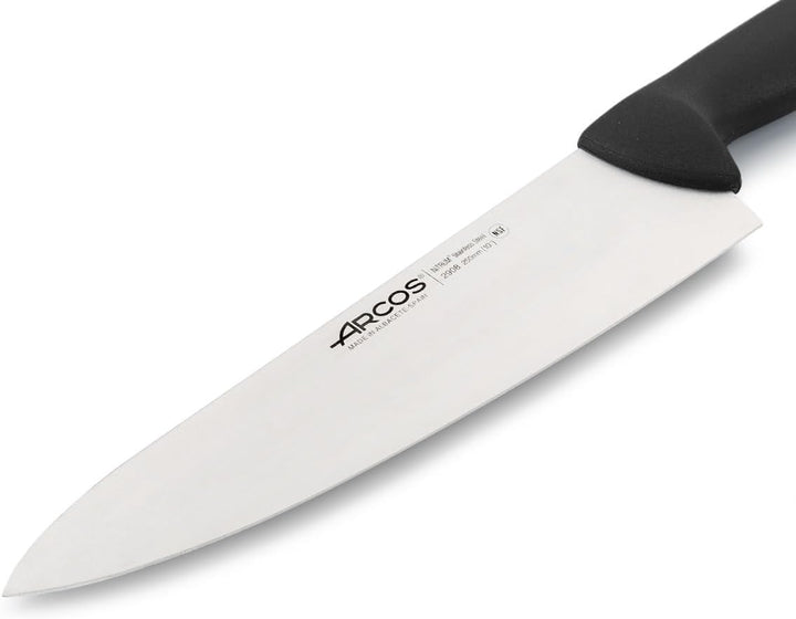 Arcos Chefmesser mit Nitrum Edelstahlklinge 250 mm - Professionelles Mehrzweck-Küchenmesser mit Ergo