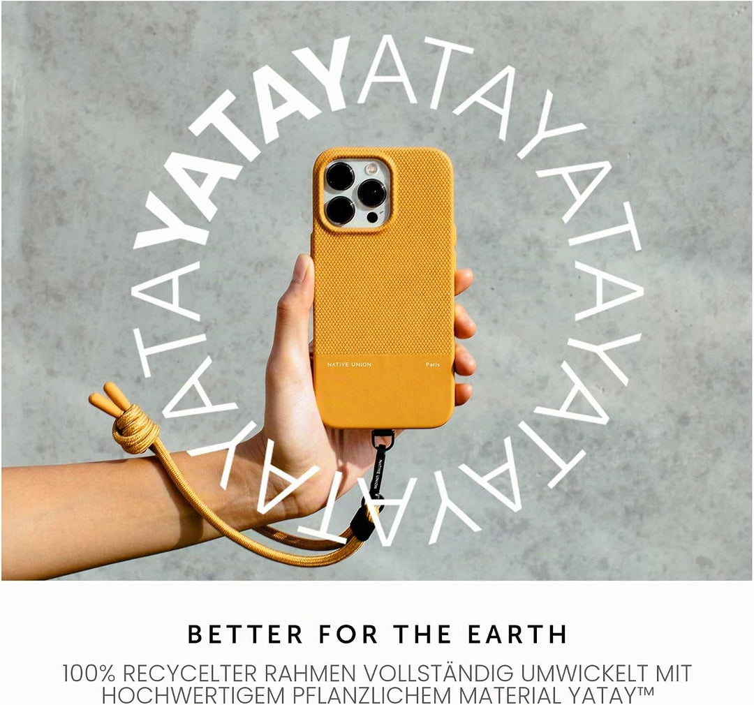 Native Union (Re Classic | MagSafe-kompatible Hülle – Recyceltes und Pflanzenbasiertes Material – Ul