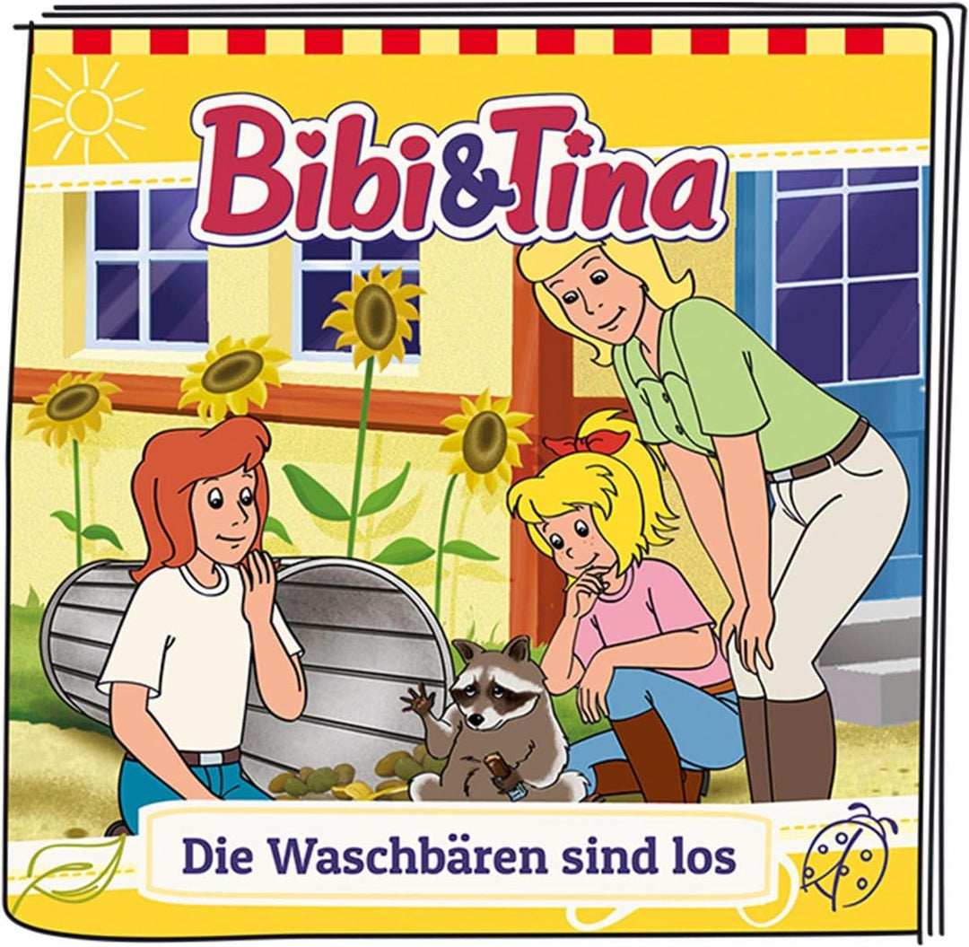 tonies Hörfiguren für Toniebox, Bibi und Tina – Die Waschbären sind los, Hörspiel für Kinder ab 6 Ja