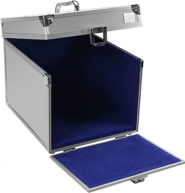 SAFE 6312 Alu Münzkoffer Nova Münzboxkoffer (leer) für 8 x Münzboxen-Schubladenelemente | Sammelkoff