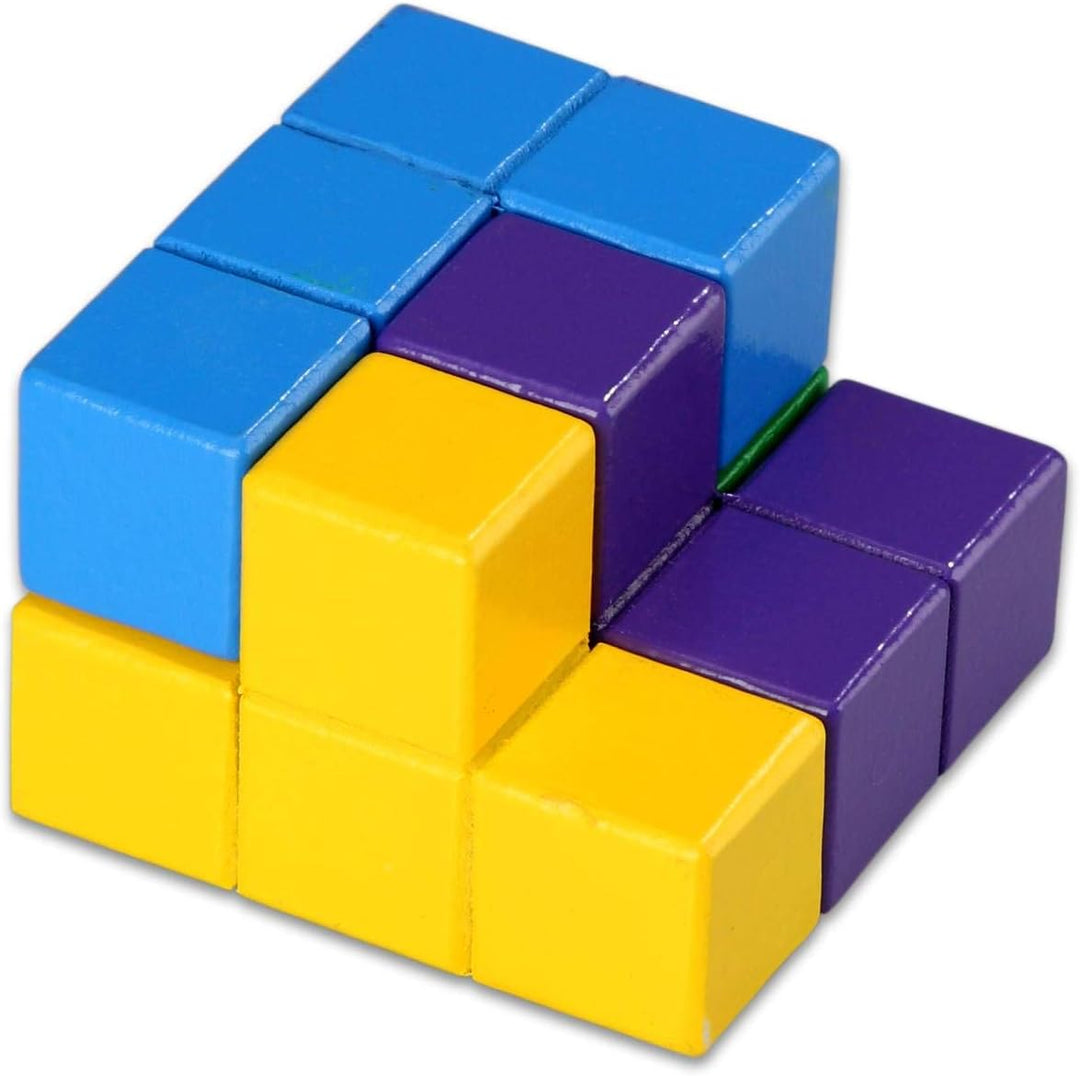 Betzold - Soma-Würfel-Karteien - Ergänzungsmaterial Räumliches Denken Mathematik Kartei 4, Kartei 4