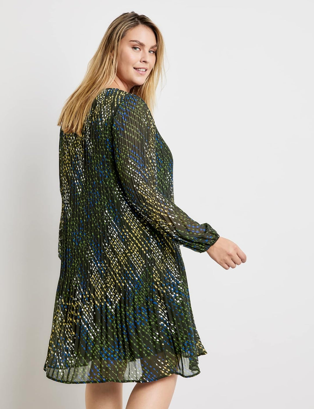 Samoon Damen Kleid Gewebe, 42