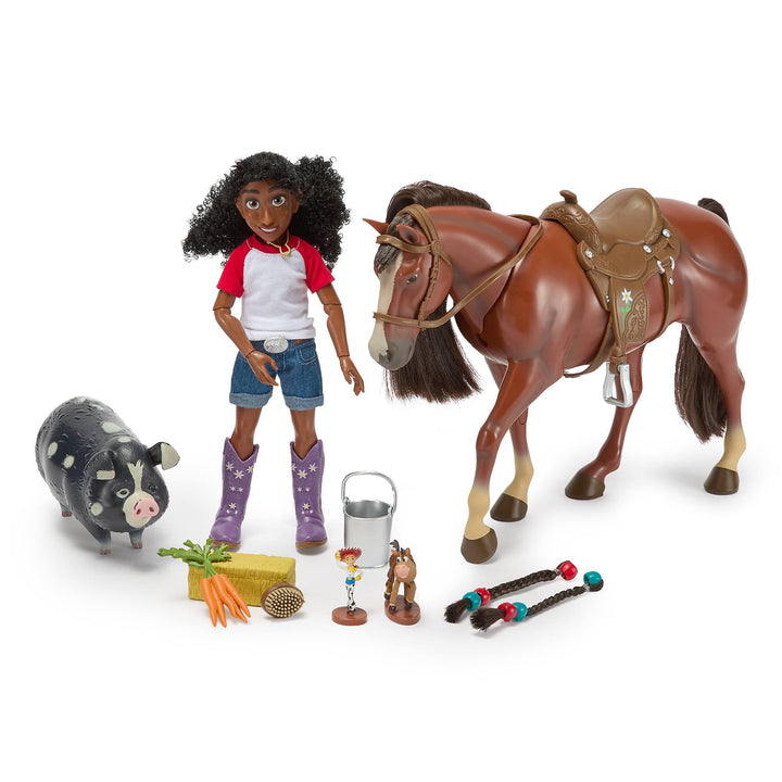 Disney Store Official - Toy Story 5 - Blaze - Puppenset - Blaze, Jessie, Bully, Daffodil, Jimmy Dean