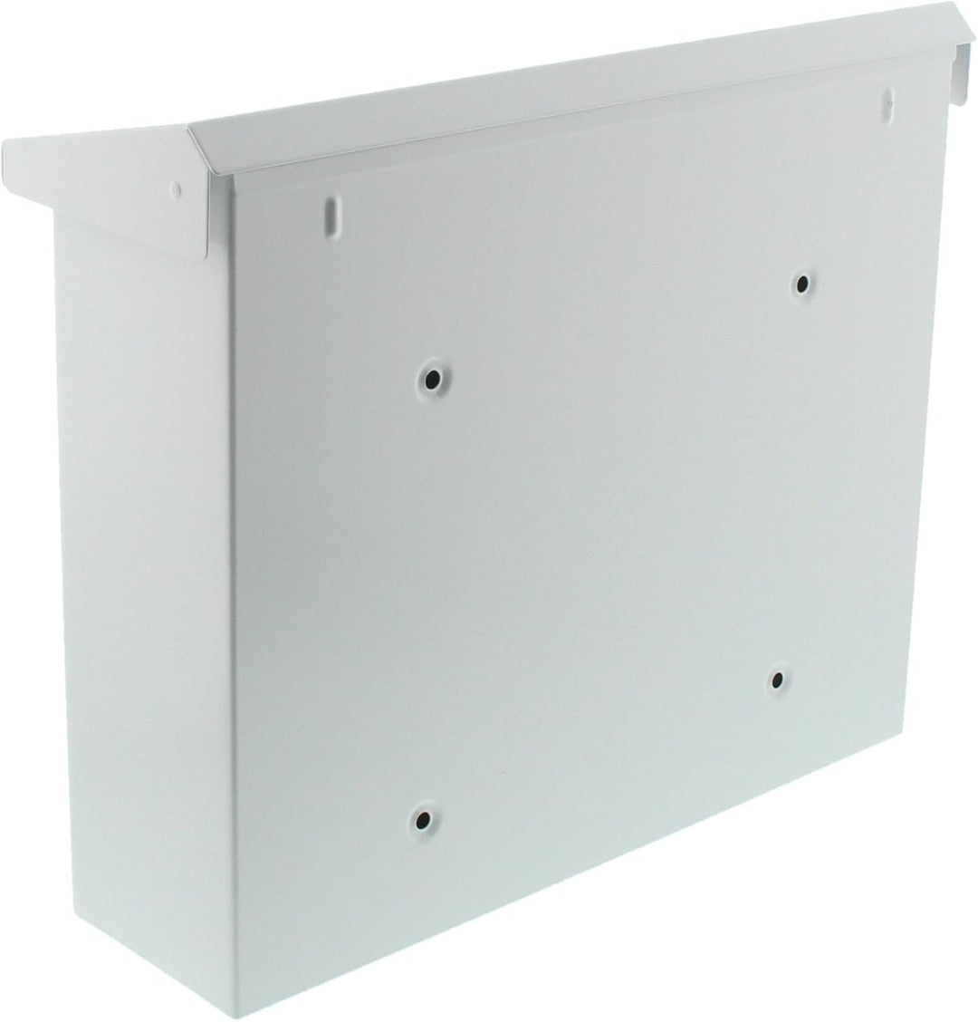 Burg Wächter Journal 5867 W, Weiss, 320 x 377 x 115 mm Weiss Briefkasten, Weiss Briefkasten