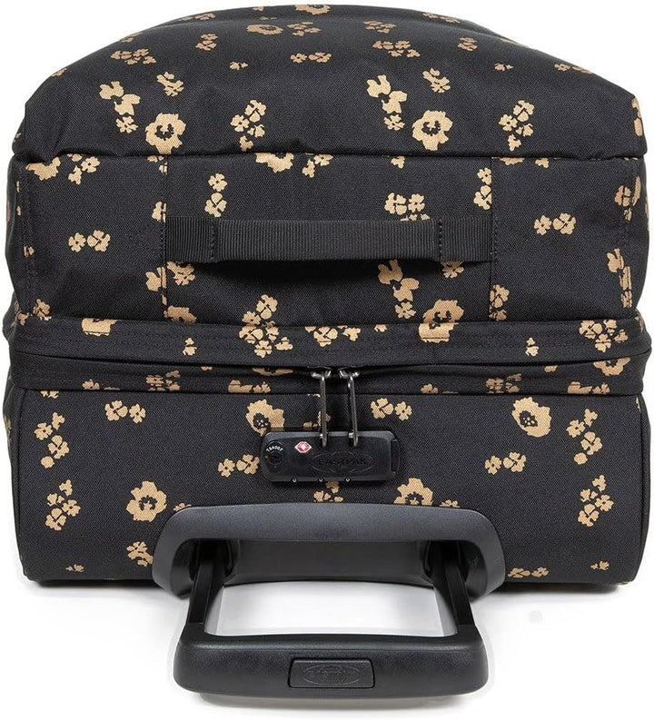 Eastpak TRANVERZ M Koffer, 67 cm, 78 L, Flower Shine Black (Schwarz) Schwarz (Fiore Shine Black 06),