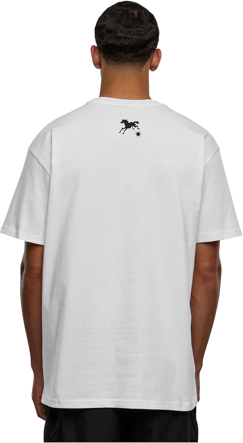 Mister Tee Herren Speed Heavy Oversize Tee S Weiss, S Weiss