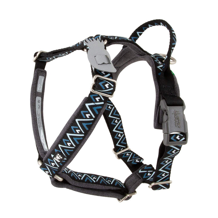 Hurtta Razzle Dazzle Hundegeschirr, Brombeere, 35/45 cm 14-18 in brombeerfarben, 14-18 in brombeerfa