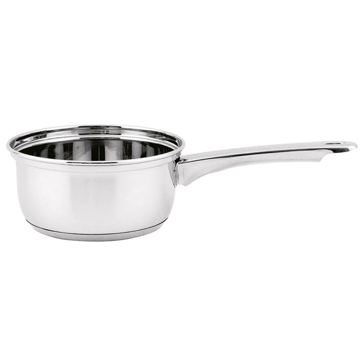 Quid Ottawa Kochtopf, Edelstahl, 16 cm, 1,3 l, geeignet für Glaskeramik, induktionsgeeignet, 100% hy