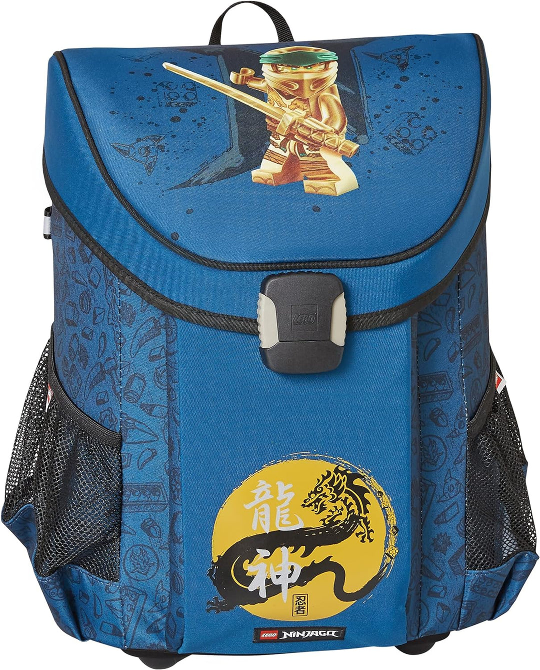 SKANDO BAGS LEGO® - Jungen Easy Schulranzenset 3tlg. - NINJAGO, 2022 - Mit Turnbeutel, Federmäppchen