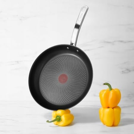Tefal Pfannenset B817S255, Edelstahl, 2-teilig, 2-teilig, Ø 20 cm, Ø 26 cm