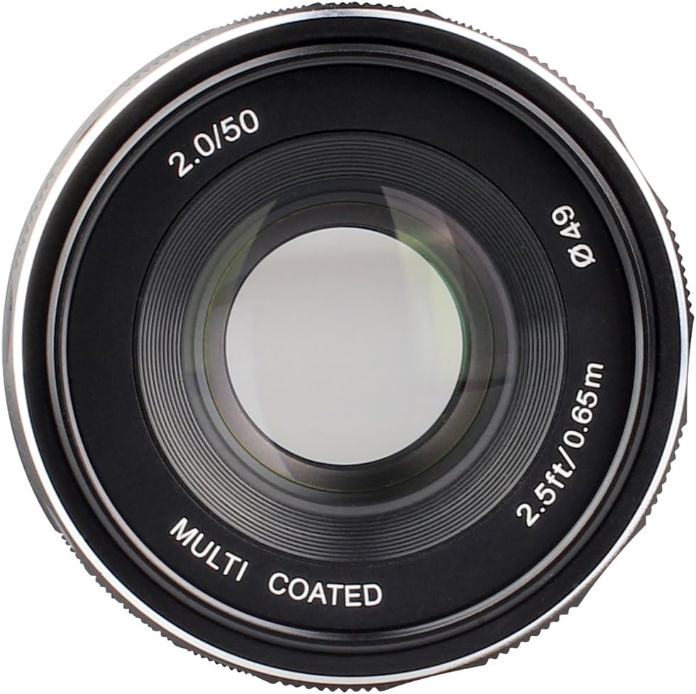 Meike Objektiv 50mm F2.0 für Sony E-Mount, multicoated, 50mm F2.0 für Sony E-Mount