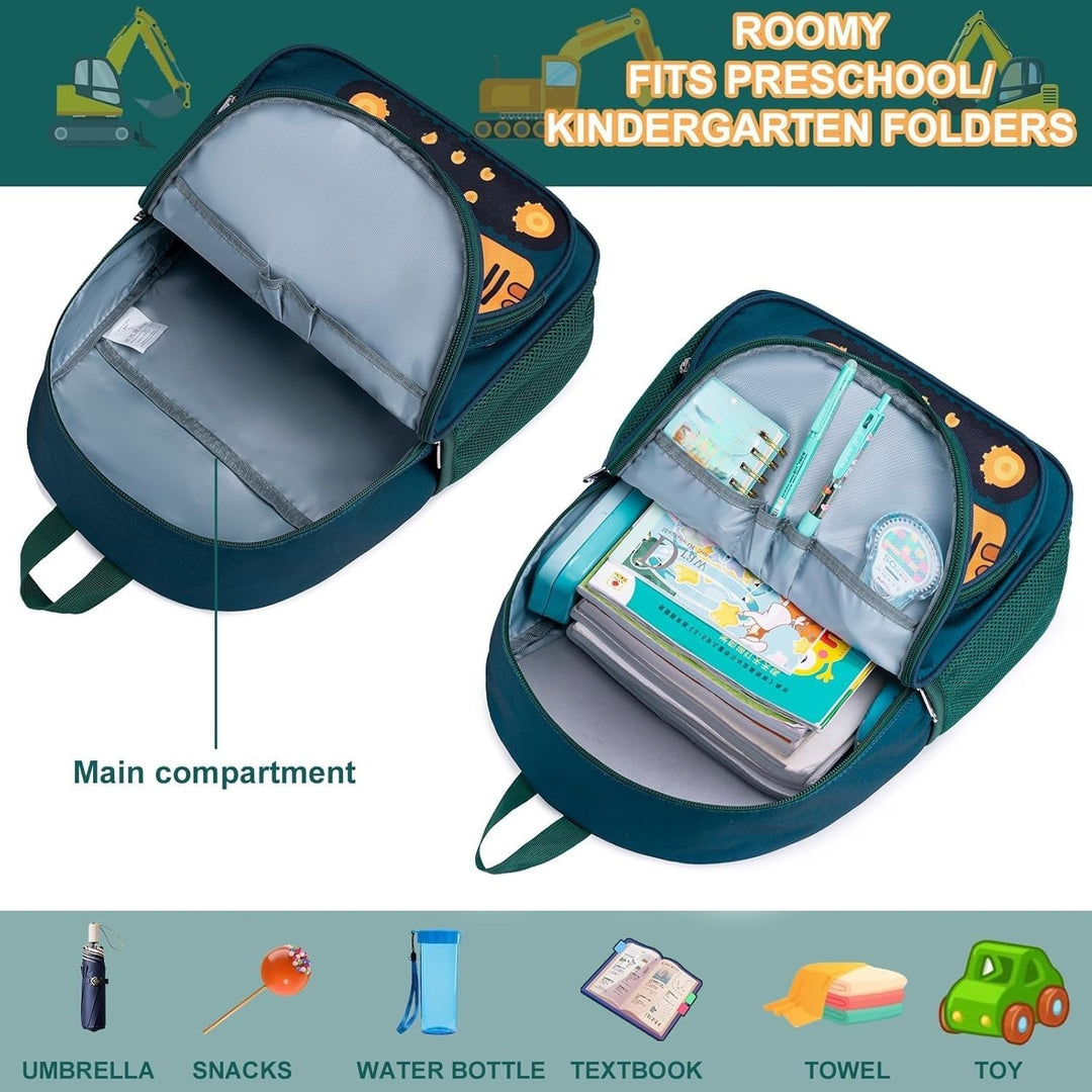 LOIDOU Kinderrucksack Jungen Kinder Rucksack Tagesrucksack Vorschulrucksack Kindergartentasche Schul