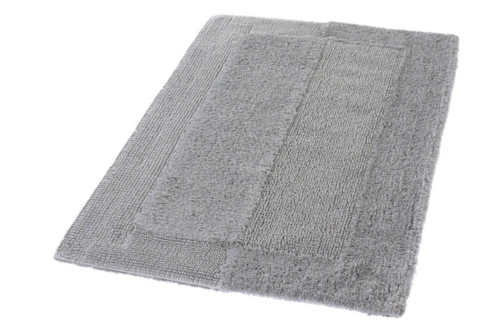 Kleine Wolke 5418146225 Badteppich Havanna, 70 x 120 cm, silbergrau 70x120 cm Grau, 70x120 cm Grau