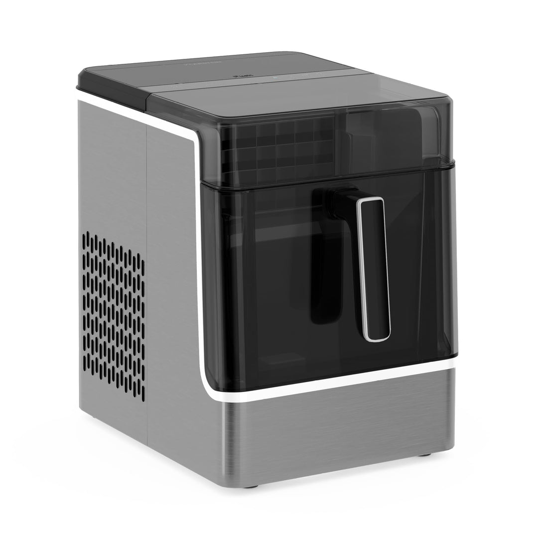 Klarstein Eiswürfelmaschine - 23 kg/24 h, 32 Eiswürfel/Zyklus, Automatische Reinigung, 2 kg Wasserta