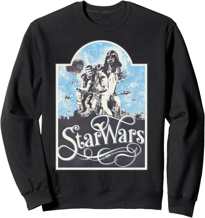 Star Wars Vintage Poster Logo Sweatshirt
