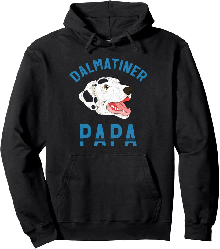 Dalmatiner Papa Hundebesitzer Vatertag Hunde Dalmatiner Pullover Hoodie