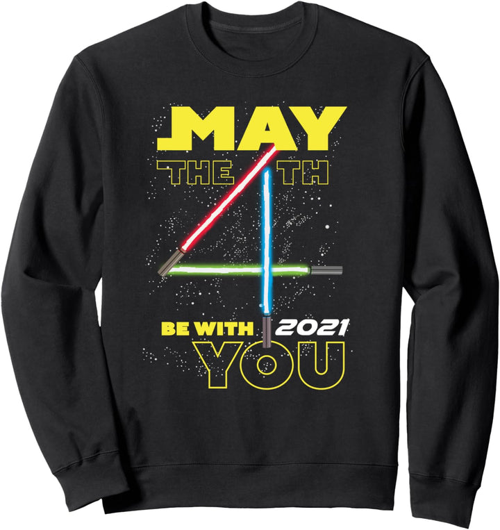 Star Wars May The 4th Be With You 2021 Lightsabers Sweatshirt