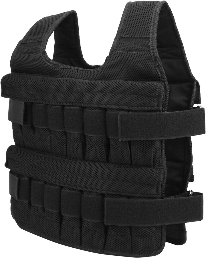 RiToEasysports Einstellbare Gewichtete Weste, 35 Kg Gewichtete Jacke Workout Gewichtsweste (Nicht mi