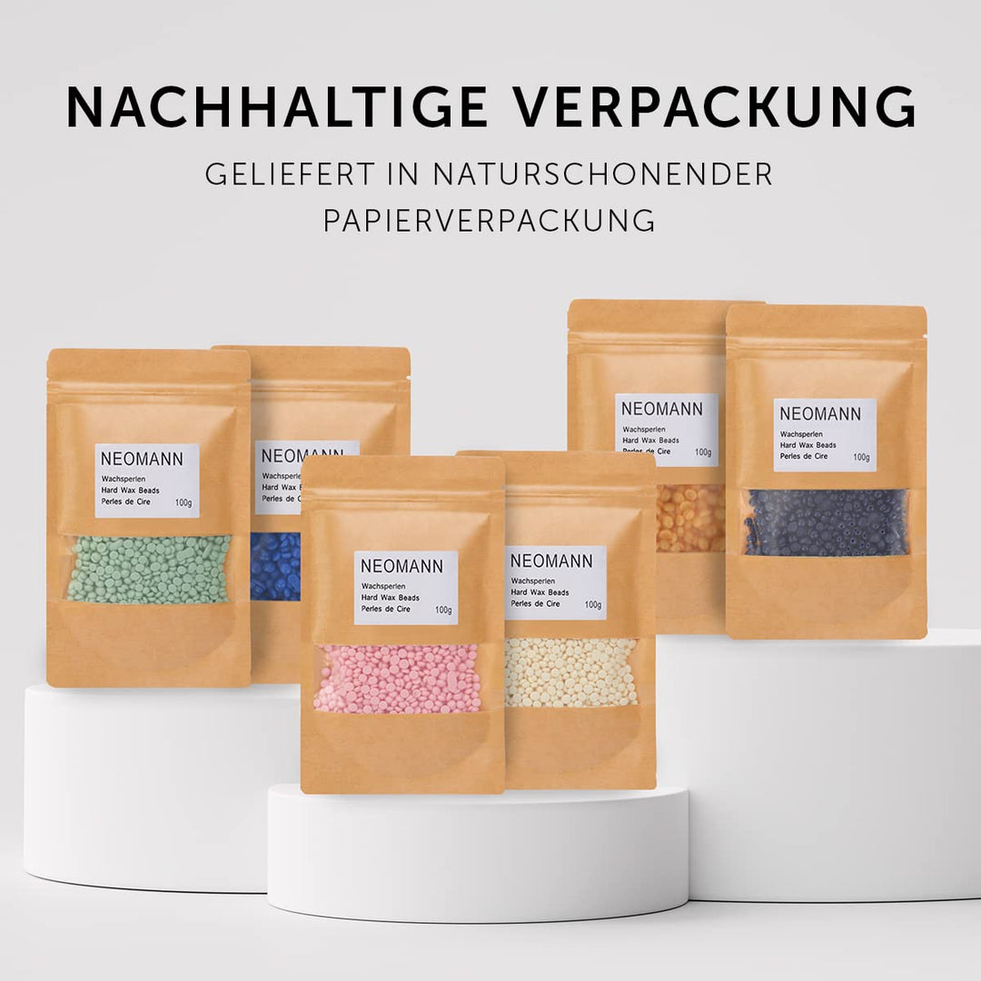 NEOMANN Waxer II DELUXE KIT Haarentfernungs-Wachswärmer | Hot Waxing Kit, warmwachs haarentfernung |