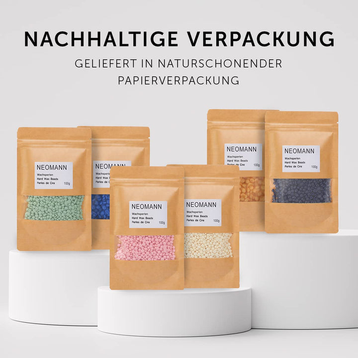 NEOMANN Waxer II DELUXE KIT Haarentfernungs-Wachswärmer | Hot Waxing Kit, warmwachs haarentfernung |