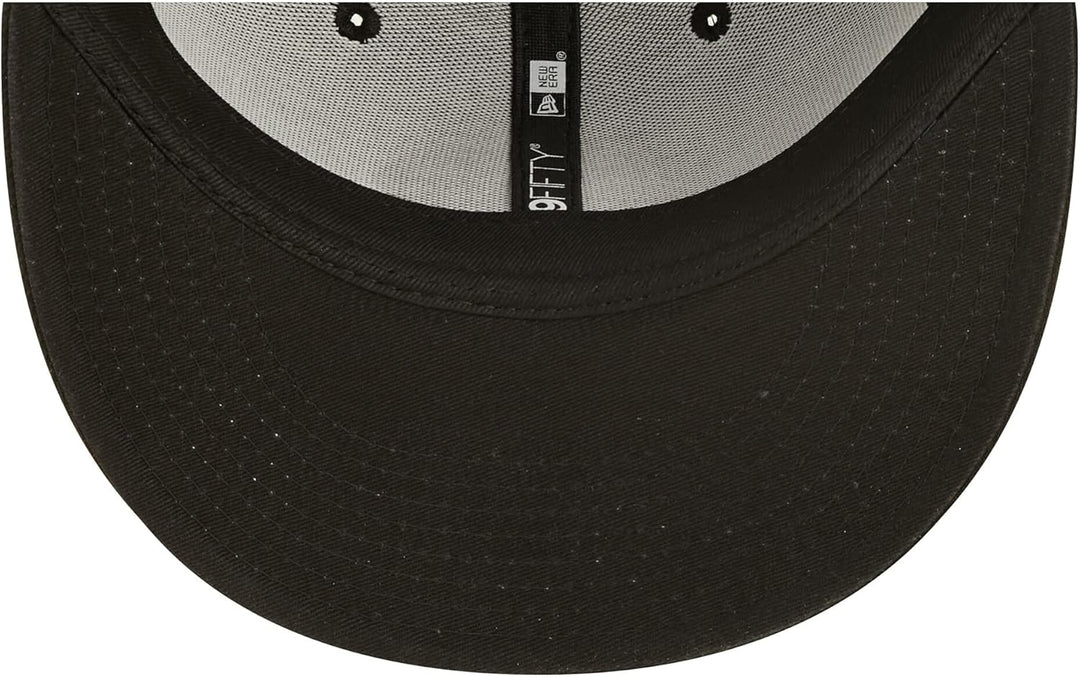 New Era 59Fifty Round Logo Steelers Cap Basecap Baseballcap Flat Brim Fitted Herren - mit Schirm Win