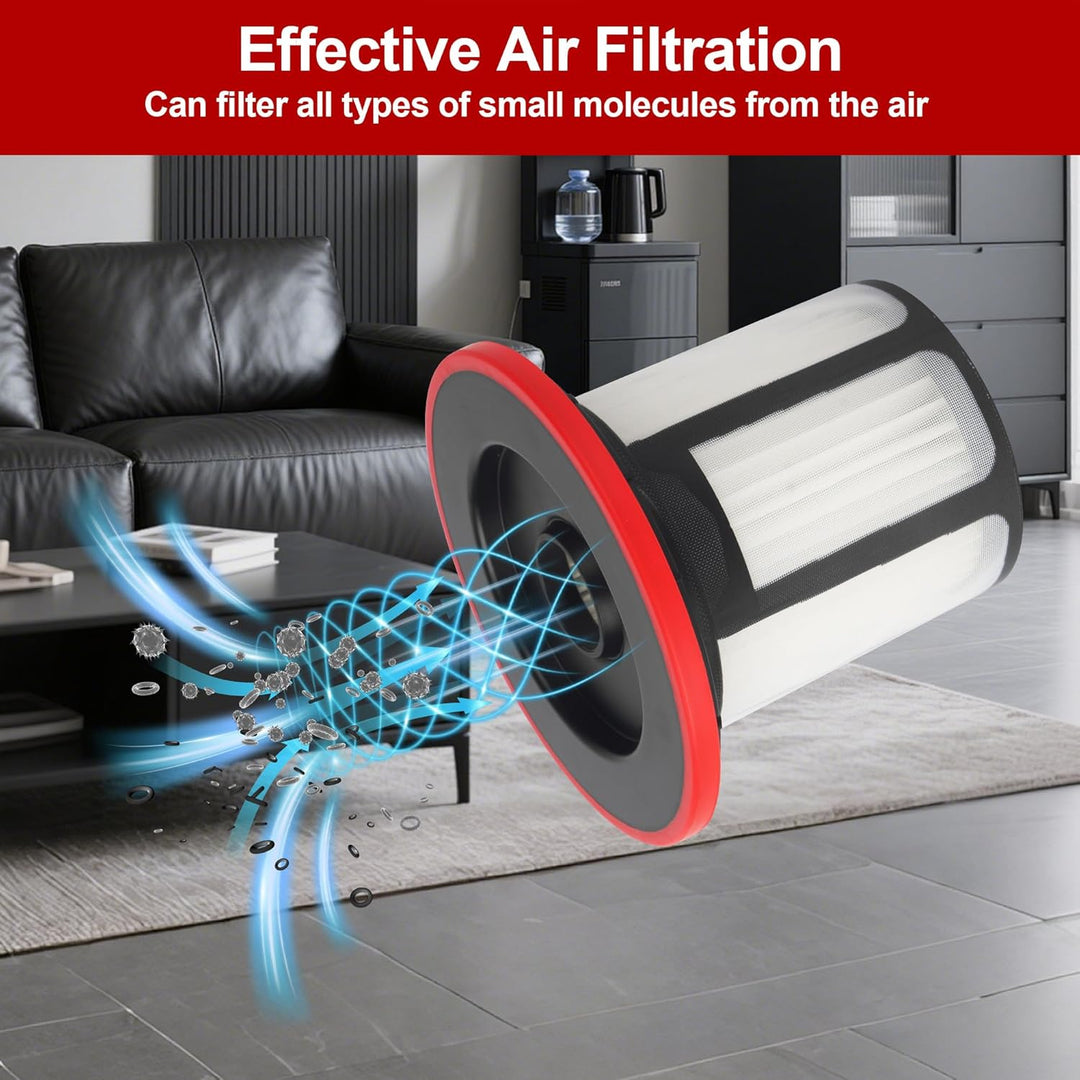 2 Stück Filter für Bosch Unlimited 6 Series mit Filterhalter und Bürste Staubsauger Zubehör Ersatzte