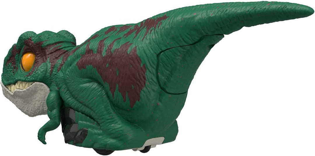 Jurassic World GYN41 - „Ein neues Zeitalter“ Velociraptor-Dinosaurier, grün, stilisierte Figur, inte