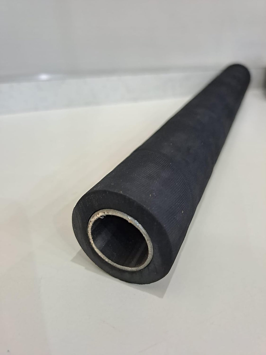 Schlagbrett für Schubladen und Trichter, Kaffeesatz, extra robust - (Ø35x325mm, Gummi und Stahl) Ø 3