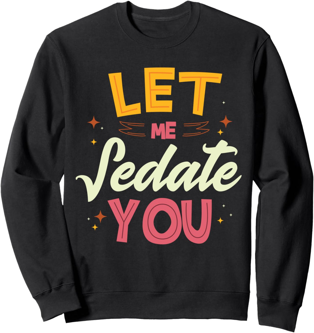 Beruhigen Sie Ironic Paramedic EMT Krankenwagen Sweatshirt