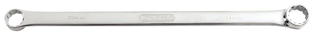 KS Tools 518.0825 CHROMEplus Doppel-Ringschlüssel, XL, 16x18mm