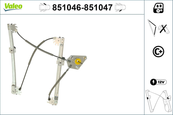 VALEO Fensterheber 851046
