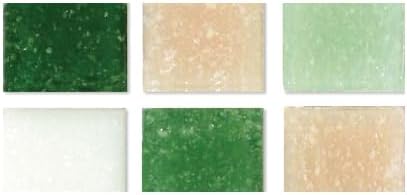 Rayher Hobby Rayher Artdecor Mosaik Mix 1x1cm, ca.1300Stück, Dose 1kg , Grün-Töne, 1453013 Grün 1x1