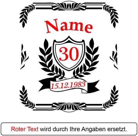 polar-effekt Edelstahl Flachmann mit Gravur - Schnapsflasche 200 ml - Geburtstagsgeschenk für Männer