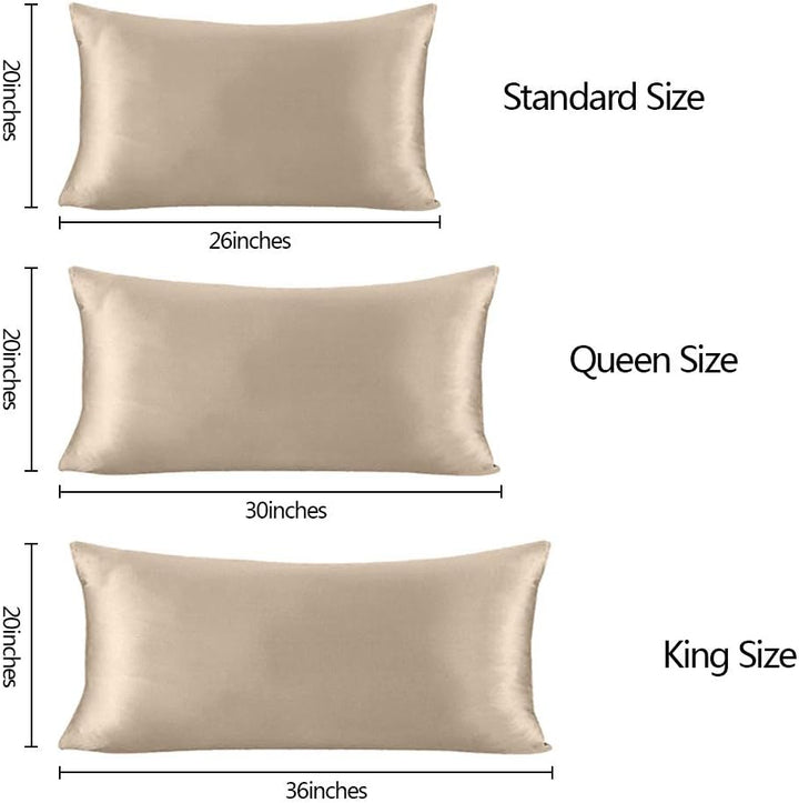 Seidenkissenbezug Jaciu Silk Pillowcase 21 Momme beidseitiger Seidenkissenbezug Kissenbezug Versteck