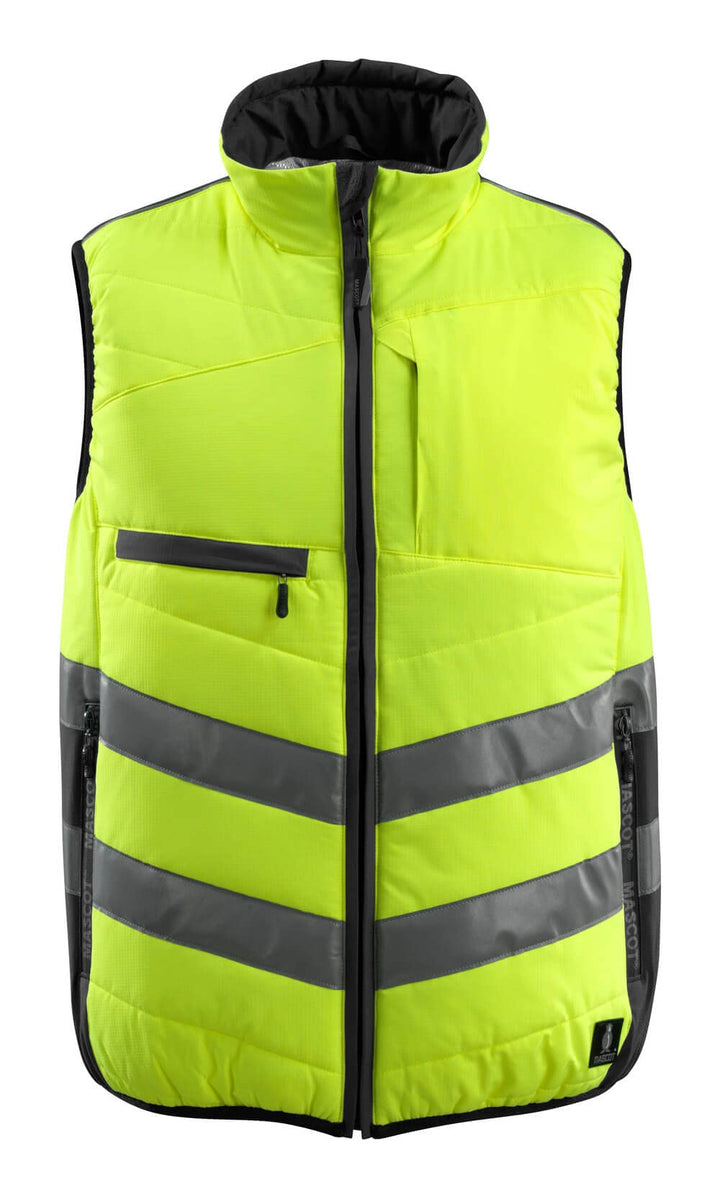 Mascot Thermoweste "Grimsby", 1 Stück, XL, gelb/schwarz, 15565-249-1709-XL Gelb/Schwarz XL, Gelb/Sch