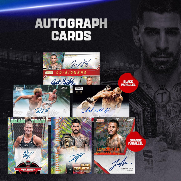 2025 Topps Stadium Club, UFC, werksseitig versiegelt, Vorteilsbox