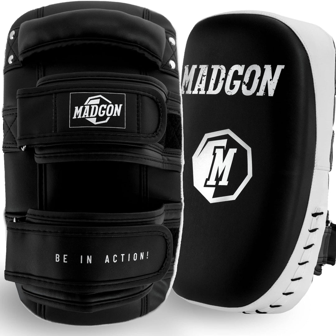 MADGON Kick-Pratzen mit hochwertiger Polsterung für optimale Stossdämpfung - Schlagpolstert für Kamp