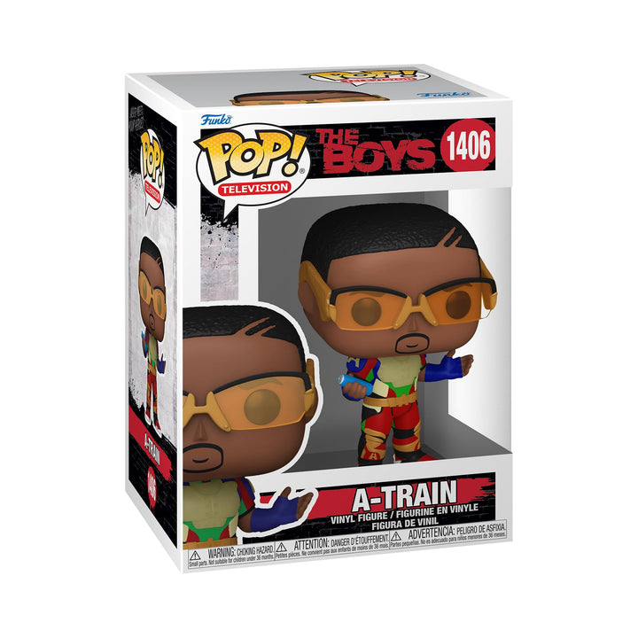 Funko Pop! TV: The Boys - A-Train - (Rally) - Vinyl-Sammelfigur - Geschenkidee - Offizielle Handelsw