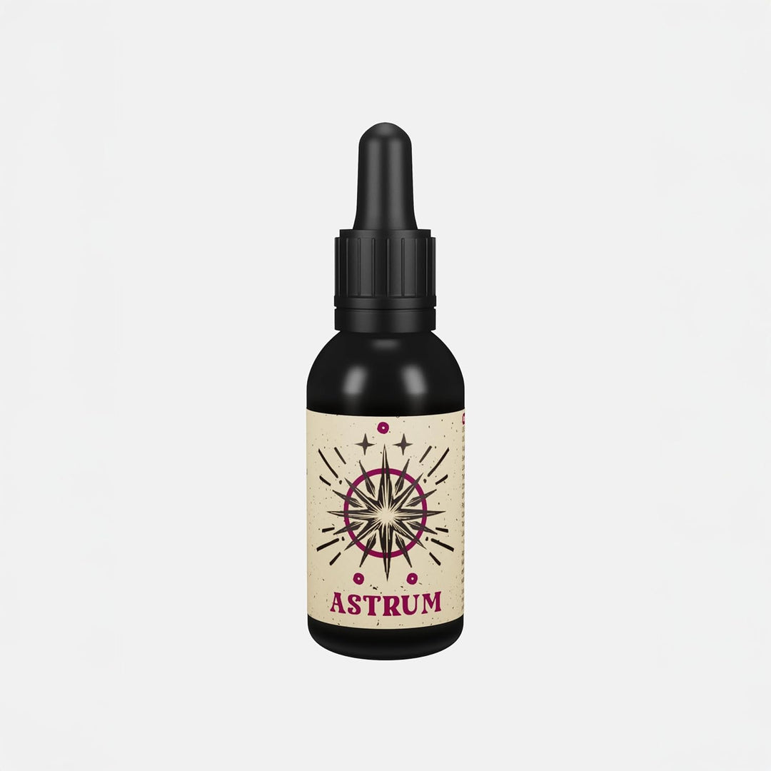Astrum Bartöl 30 ml Bartpflege Öl mit Macadamia-, Avocado-, Reis- und Mandelöl, pflegt und regenerie
