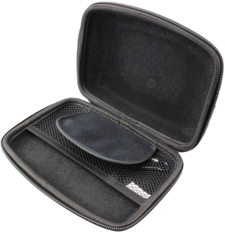 GPS-Tasche für Tomtom GO Expert 6 – Hardcase mit Gummizug & Zubehörfach – stossfest & ideal für unte