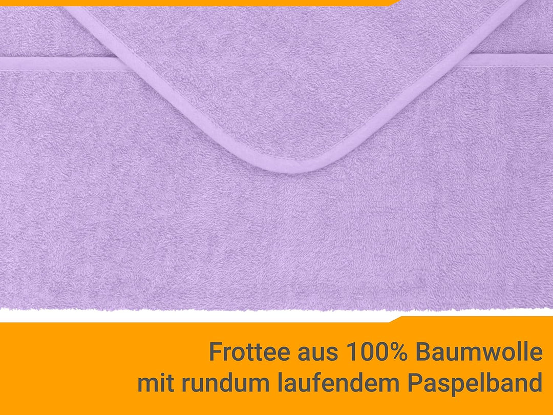npluseins 2er Pack Auflagen für Sonnenliege und Gartenliege 1594.2319, Stuhl 60 x 130 cm, Flieder St