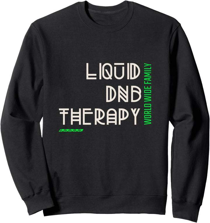 Liquid Drum and Bass 174 BPM DnB Music Sweatshirt