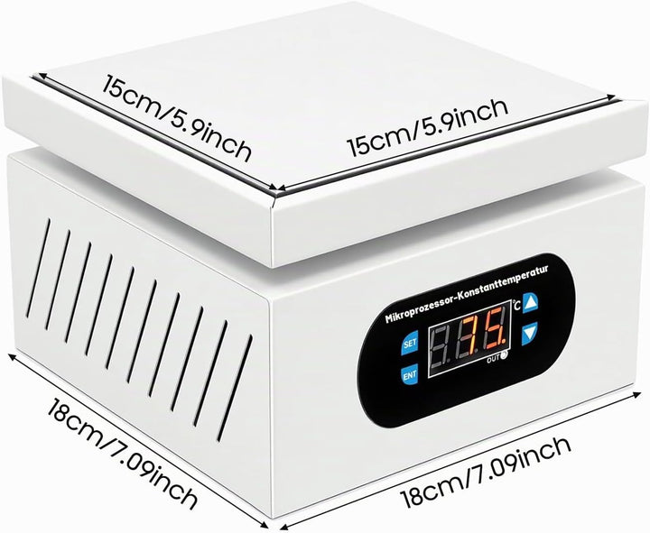 Lötstation Heizplatte - 500W Elektrische Vorwärmstation mit LED-Anzeige &amp; Mikrocomputer | Schweissst