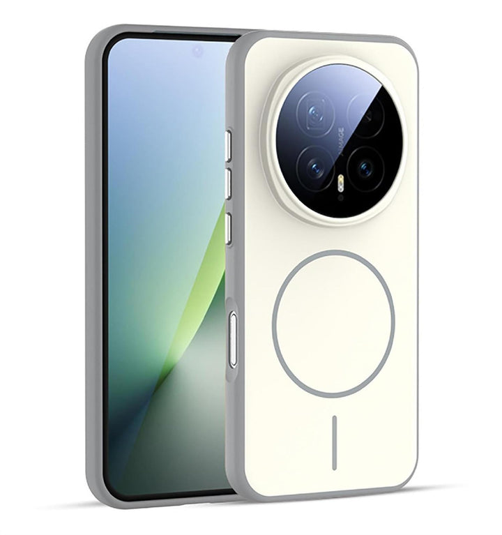 GIOPUEY Magnetische Handyhülle für Honor Magic 8 Pro Hülle, Case Kompatibel mit MagSafe, Matte PC Zu